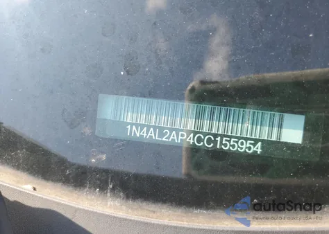 2012 Nissan Altima Base z USA, uszkodzony, nr VIN 1N4AL2AP4CC155954